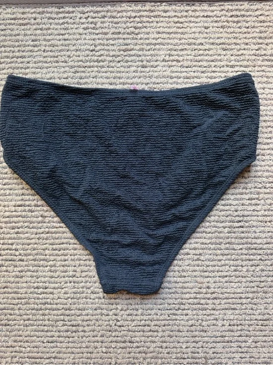Ardene Black Ribbed Bikini Bottom - Picture 4 of 4